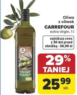 Carrefour Market Oliwa z oliwek CARREFOUR extra virgin oferta