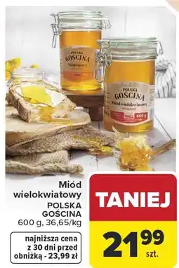 Carrefour Market Miód wielokwiatowy Polska Gościna oferta