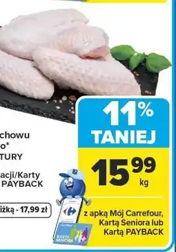 Carrefour Market Skrzydła z kurczaka z chowu wybiegowego JAKOŚĆ Z NATURY CARREFOUR oferta