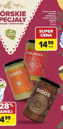 Carrefour Market Danie górskie w słoiku ŻUREK oferta