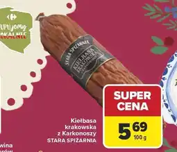 Carrefour Market Kiełbasa krakowska w słoiku BACÓWKA oferta