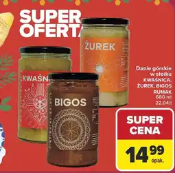 Carrefour Danie górskie w słoiku BIGOS oferta