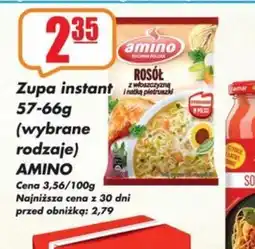 Sezamek Amino Zupa instant oferta