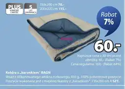 JYSK Koldra z barankiem oferta