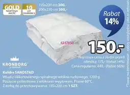 JYSK Kronborg Kołdra SANDSTAD oferta