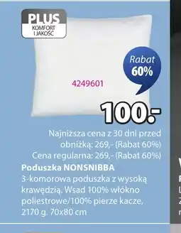 JYSK Poduszka NONSNIBBA oferta