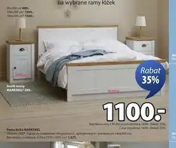 JYSK Markskel Rama łóżka oferta