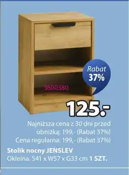 JYSK Stolik nocny Jenslev oferta