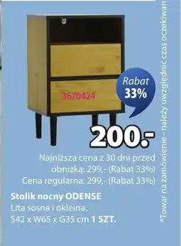 JYSK Stolik nocny Odense oferta