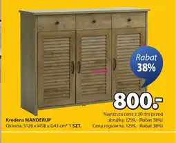 JYSK Kredens MANDERUP oferta