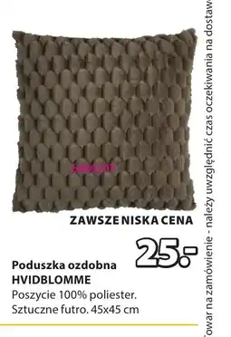 JYSK Poduszka ozdobna HVIDBLOMME oferta