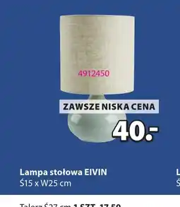 JYSK EIVIN Lampa stołowa oferta