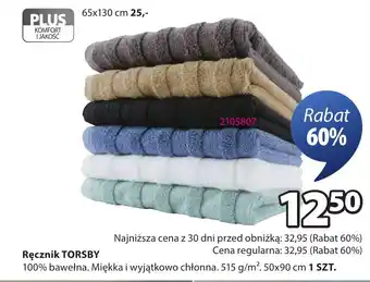 JYSK Ręcznik TORSBY oferta