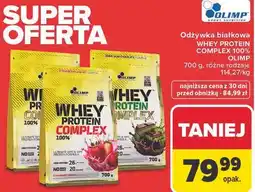 Carrefour WHEY PROTEIN COMPLEX 100% OLIMP (700 g, różne rodzaje) oferta