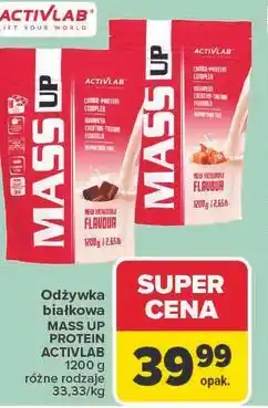 Carrefour Odżywka białkowa MASS UP PROTEIN ACTIVLAB oferta