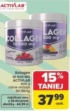 Carrefour KOLAGEN 10 000mg ACTIVLAB oferta
