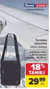 Carrefour Torebka saszetka oferta