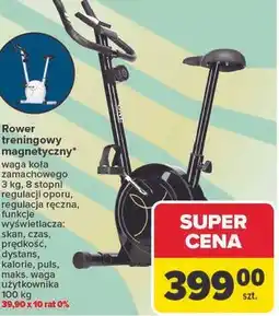 Carrefour Rower treningowy magnetyczny oferta