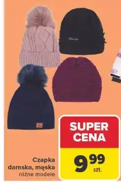 Carrefour Czapka damska, męska różne modele oferta