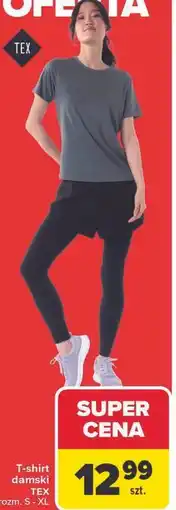 Carrefour T-shirt damski TEX oferta