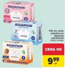 Carrefour Filtr do wody pojedynczy MAXFOR AQUAPHOR oferta