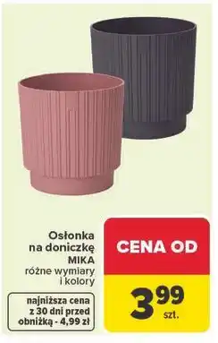 Carrefour Osłonka na doniczkę MIKA oferta