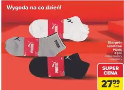 Carrefour Skarpety sportowe PUMA 3-pak oferta
