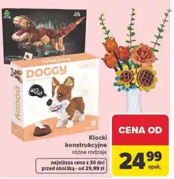Carrefour Klocki konstrukcyjne różne rodzaje oferta