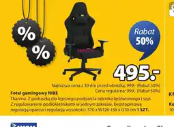 JYSK Fotel gamingowy NIBE oferta
