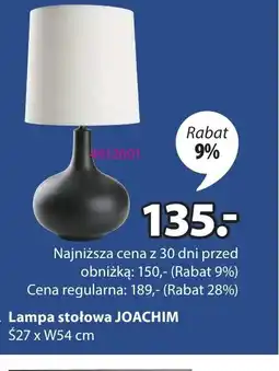 JYSK Lampa stołowa JOACHIM oferta