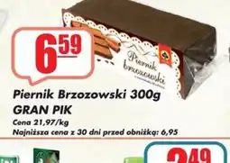 Sezamek Gran Pik Piernik Brzozowski oferta