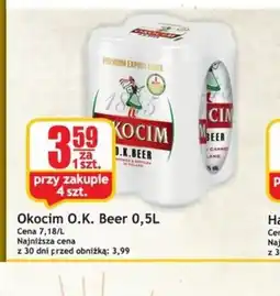 Sezamek Okocim O.K. Beer oferta