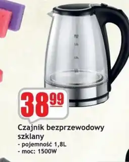 Sezamek Czajnik bezprzewodowy szklany oferta