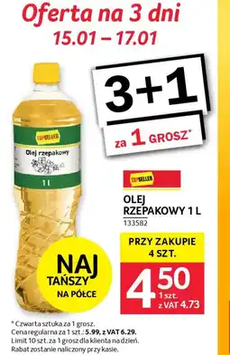 Selgros Olej rzepakowy Topseller oferta