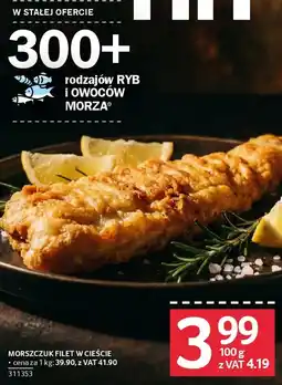 Selgros Morszczuk filet w cieście oferta