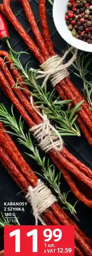 Selgros Kabanosy z szynką oferta