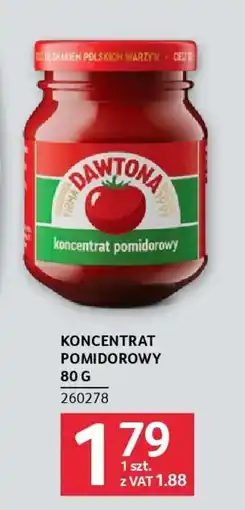 Selgros Koncentrat pomidorowy Dawtona oferta