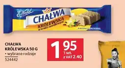 Selgros E.Wedel Chałwa Królewska oferta