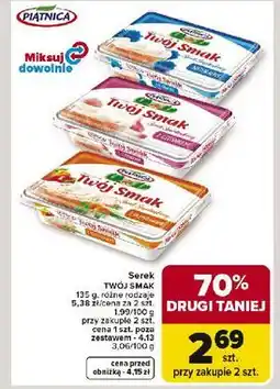 Carrefour Serek TWÓJ SMAK oferta