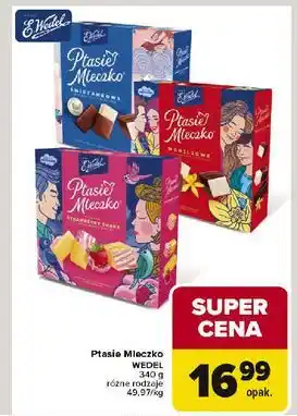 Carrefour Ptasie Mleczko WEDEL oferta