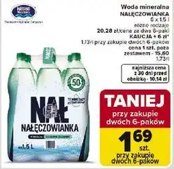 Carrefour Woda mineralna NAŁĘCZOWIANKA oferta
