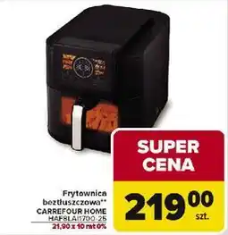 Carrefour Frytownica beztłuszczowa CARREFOUR HOME HFAFSLI4010-25 oferta