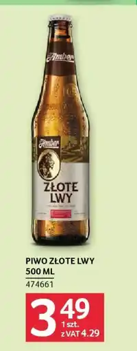 Selgros Piwo Złote Lwy oferta