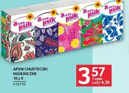Selgros Apsik chusteczki higieniczne oferta