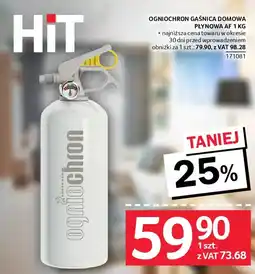 Selgros Ogniochron Gaśnica domowa oferta