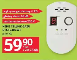 Selgros Nedis Czujnik Gazu DTCTG10CWT oferta