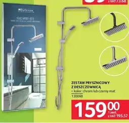 Selgros Marbram zestaw prysznicowy z deszczownicą oferta