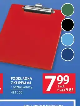 Selgros Podkładka z klipem A4 oferta