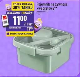 Polomarket Pojemnik na żywność kwadratowy oferta