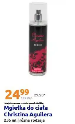 Action Christina Aguilera Mgiełka do ciała oferta